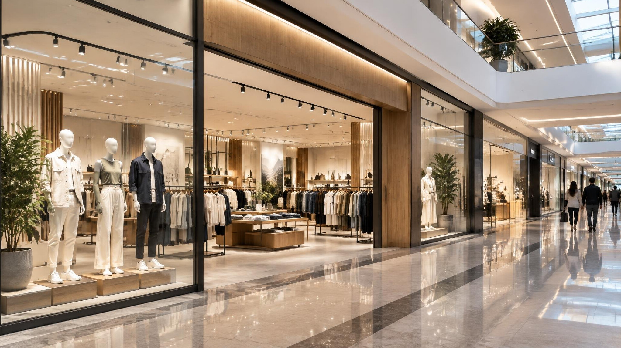 modern retail store interior