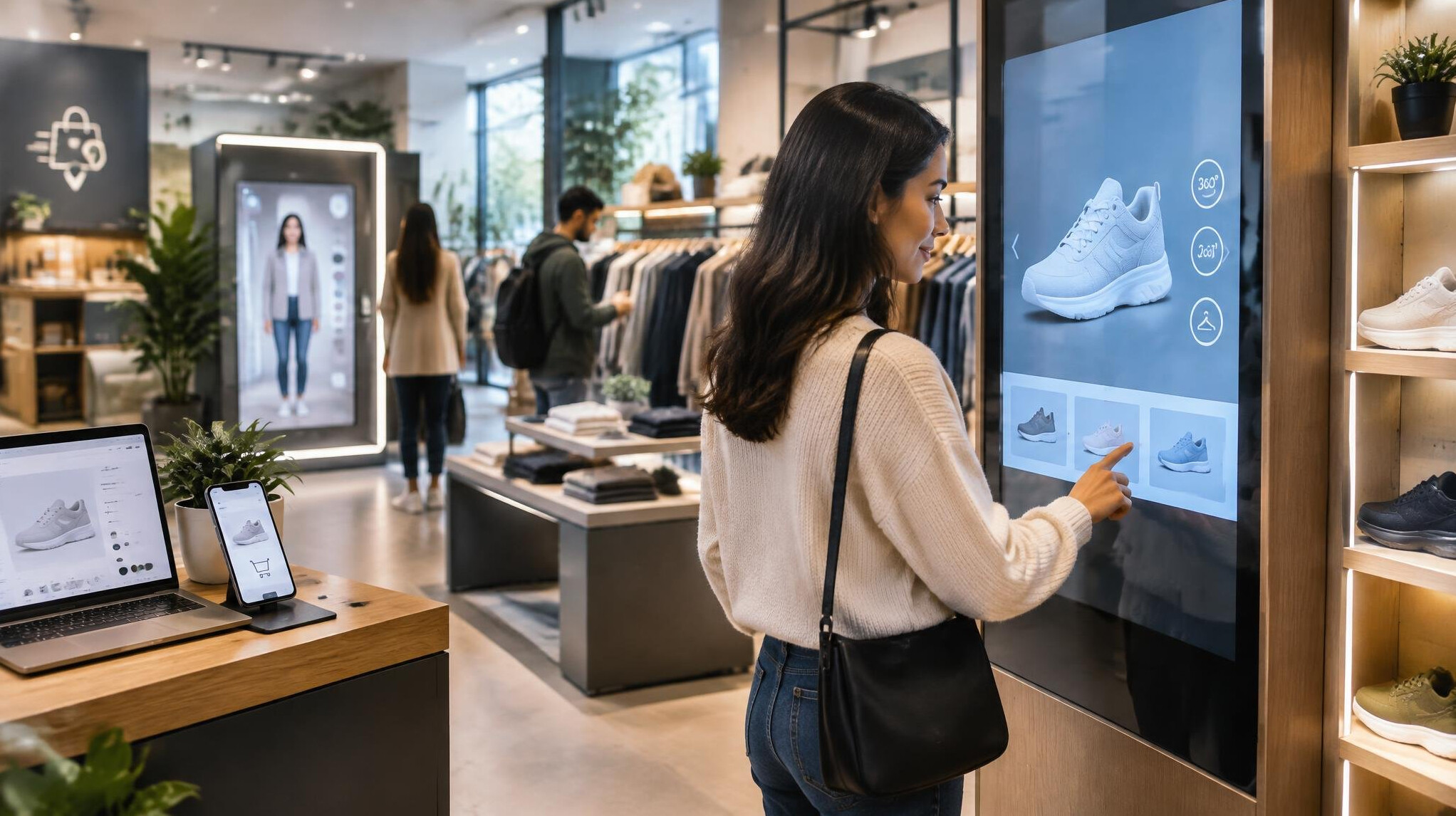 hybrid retail experience