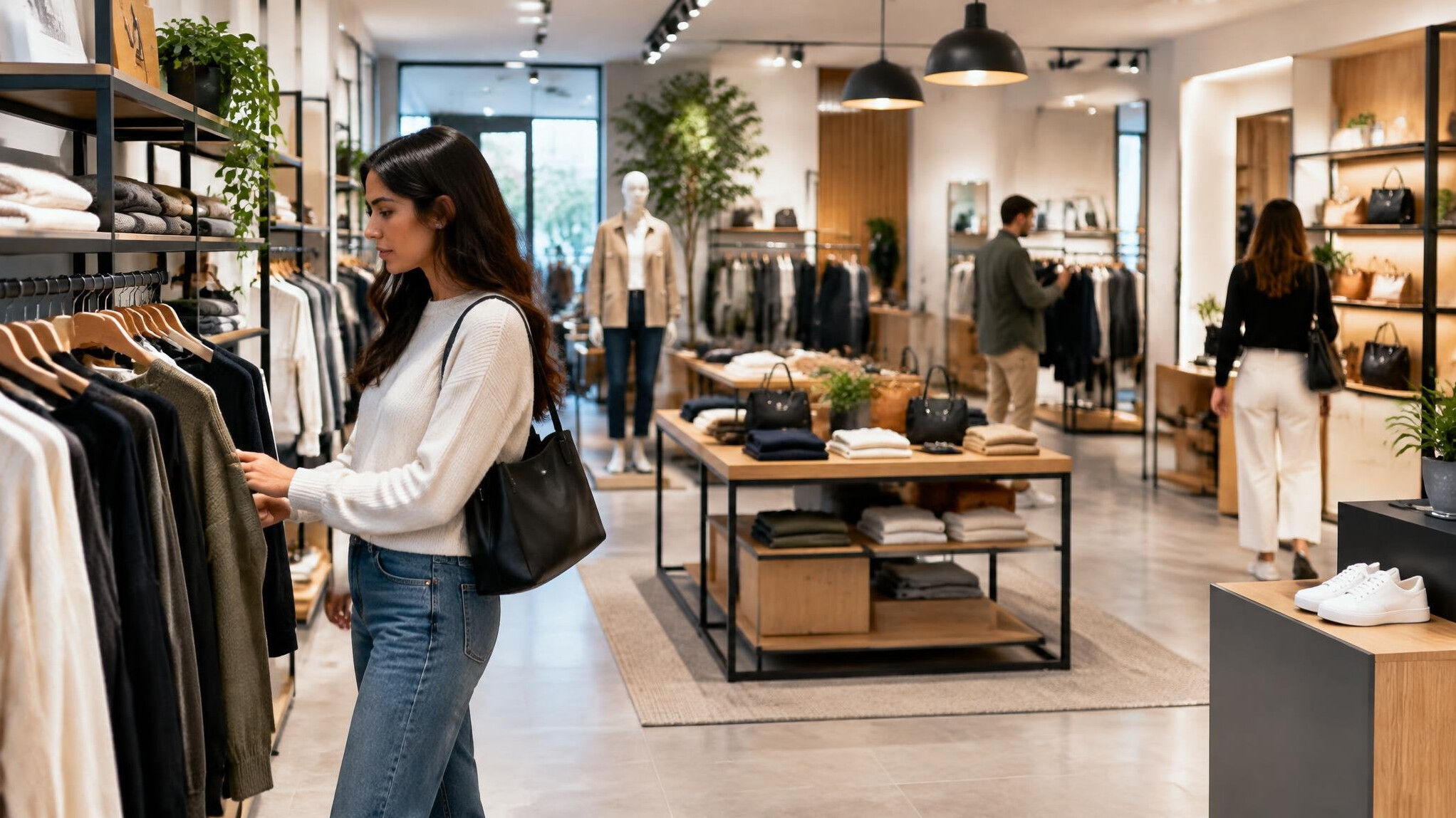 modern retail shop interior